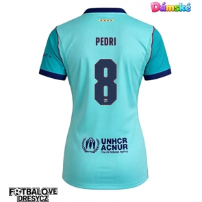 Barcelona Pedri Gonzalez #8 Dámské Alternativní Dres 2026-27 Krátký Rukáv